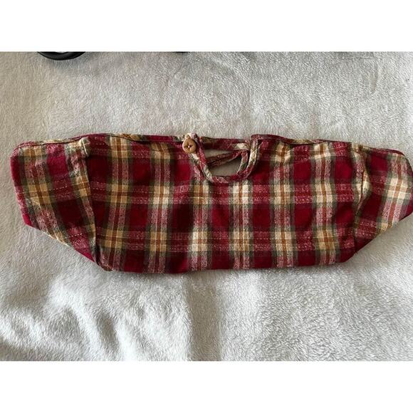 Longaberger Other - Longaberger Basket liner Orchard park plaid OPP Carry Along